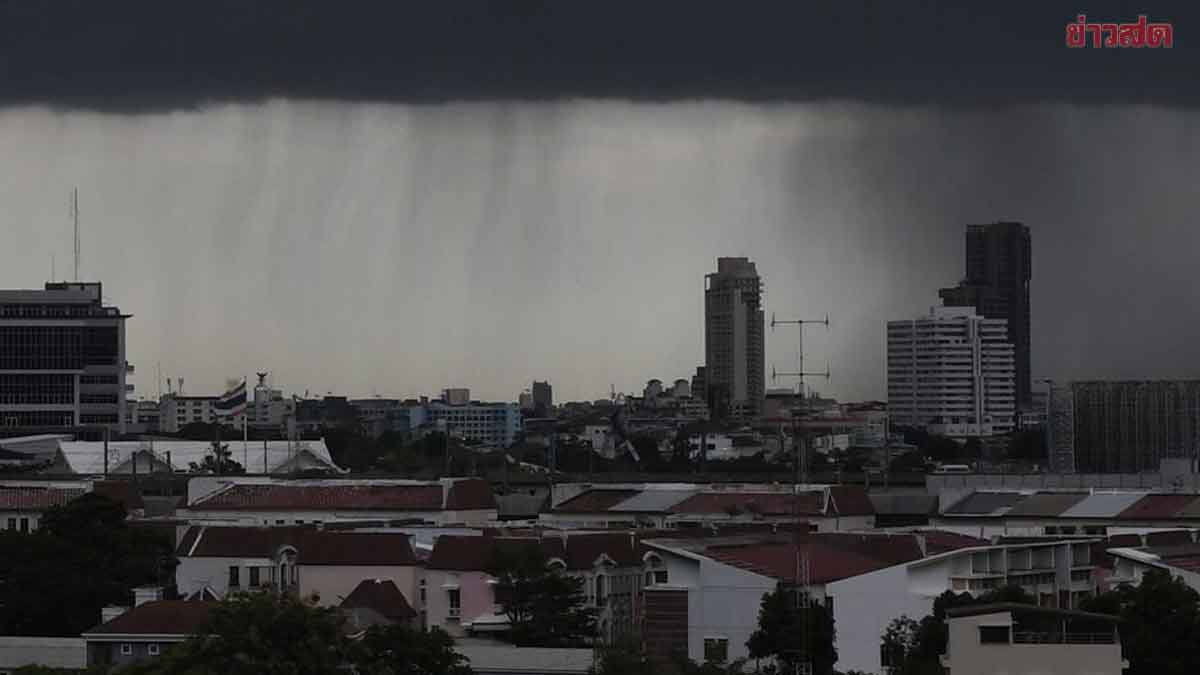 กรมอุตุฯ ประกาศเตือนฉบับ1 เตรียมรับมือฤทธิ์ พายุดีเปรสชัน 24–27 ส.ค. ฝนถล่ม-น้ำท่วมฉับพลัน