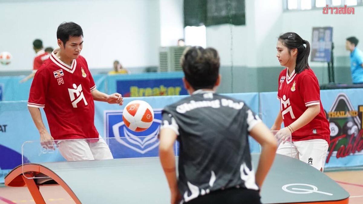 เทคบอล ประเทศไทยเดือด! ราชนาวี เขมือบ ‘เชียงใหม่’ ลิ่วรอบรองฯคู่ผสม