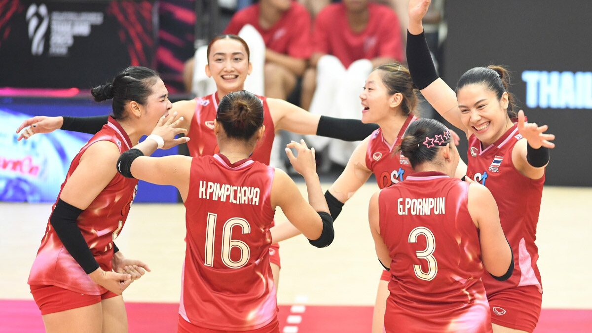 วอลเลย์บอลสาวไทย ทุบสวีเดน คว้าชัย2นัดรวด การันตีเข้ารอบชิงแชมป์โลก