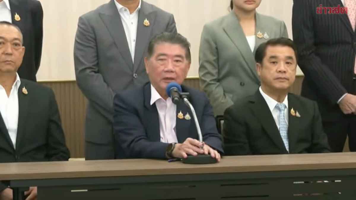 ภูมิธรรม แถลงยืนยัน เพื่อไทย ยังเป็นแกนนำตั้งรัฐบาล เปิดสภา เลือกนายกฯทันที