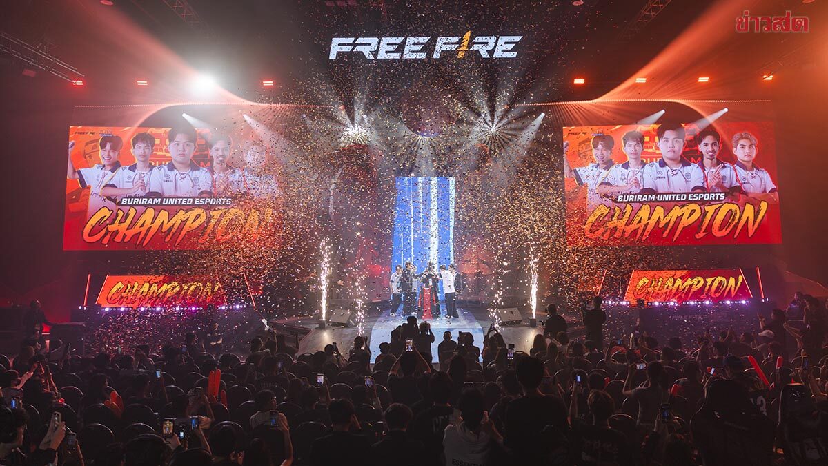 Buriram United Esports ผงาดแชมป์ FREE FIRE ALL STARS ศึกสงครามนินจา