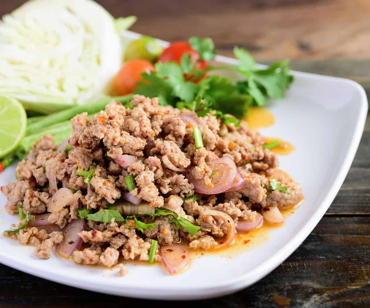 ลาบหมู