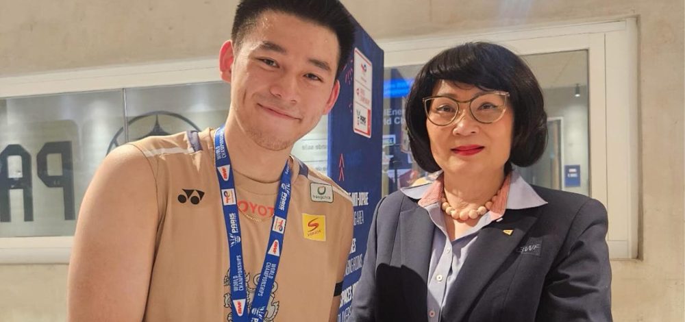 คุณหญิงปัทมา ร่วมยินดี วิว กุลวุฒิ คว้ารองแชมป์แบดโลกยกเป็นความภูมิใจคนไทย
