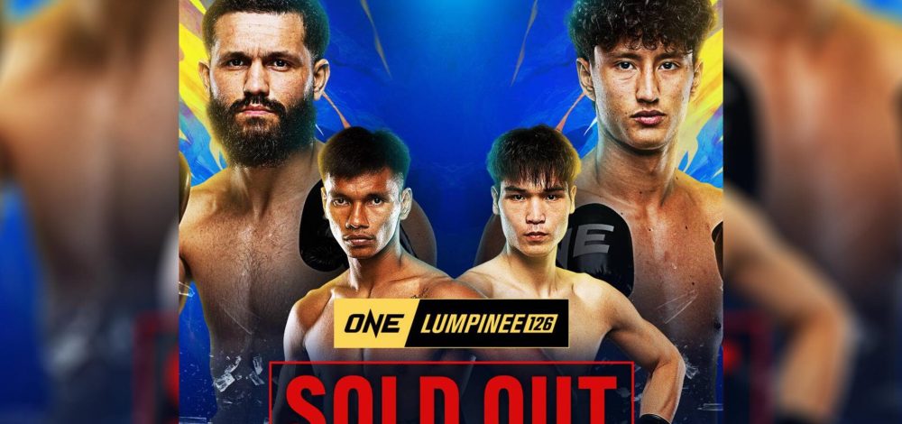 ศึก ONE ลุมพินี 12 นาบิล ปะทะ อิเลียส คิกบ็อกซิ่ง ฮอตจัด ตั๋วหมดเกลี้ยงทุกที่นั่ง