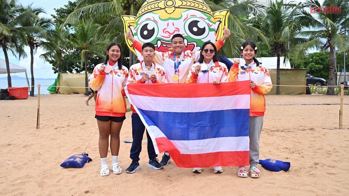 ว่ายน้ำไทย ประเดิม 2 ทองศึกมาราธอนอาเซียน – 'ฉลามหวาย' คว้าแชมป์ 10 กม.รุ่นเล็กครั้งแรก