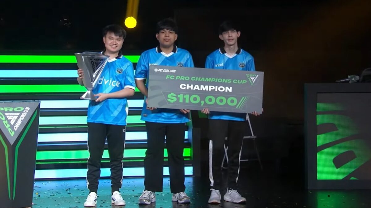 Advice E-sport จากไทย ผงาดแชมป์นานาชาติ EA FC Online