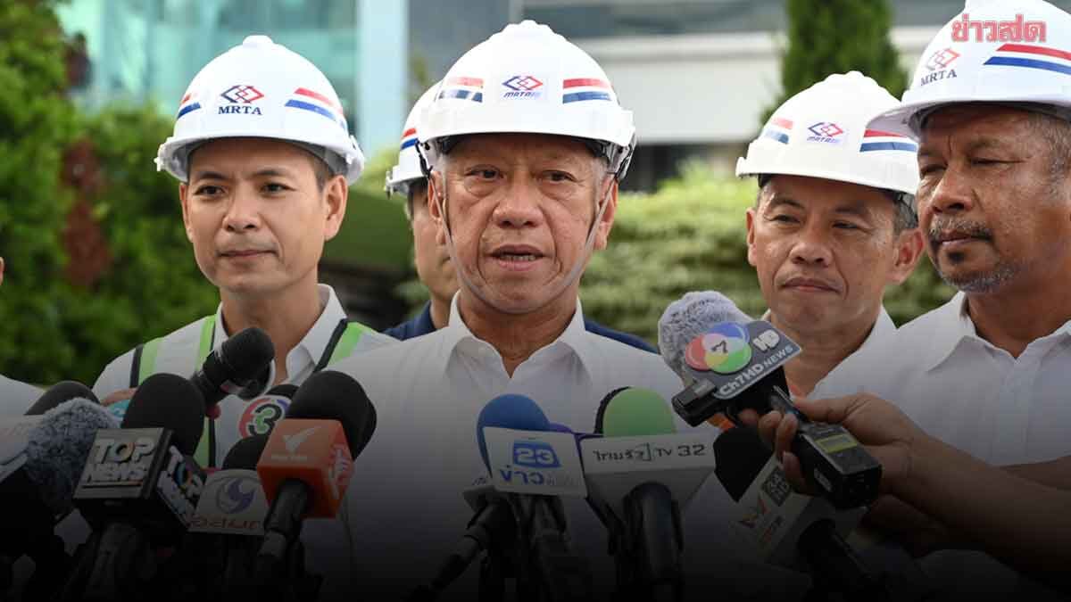พิพัฒน์ ตรวจความคืบหน้า ถนนทรุด หน้าวชิรพยาบาล เร่งคืนผิวจราจรภายใน 14 วัน
