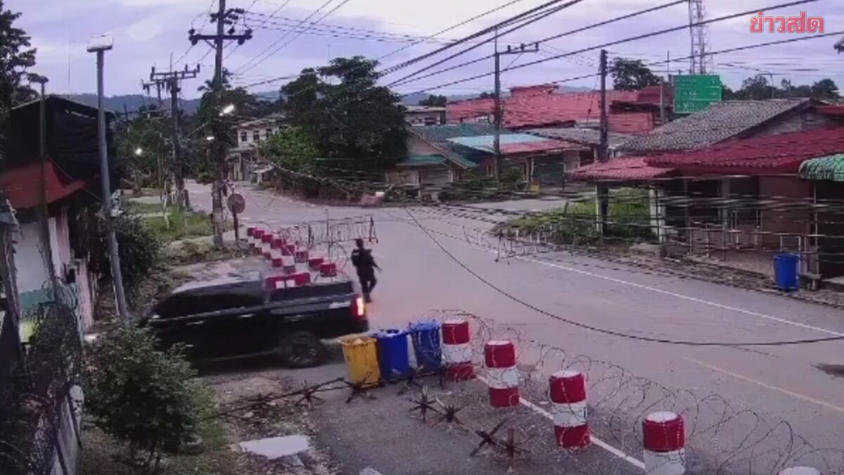 ส.ต.ต.เจ็บ ลอบยิงฐานตร.หน่วยปฏิบัติการพิเศษ นราธิวาส 41 ที่ดุซงญอ นราธิวาส