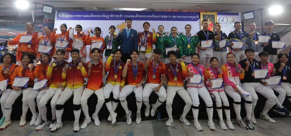เกษตรศาสตร์ ไล่ต้อน จุฬาฯ คว้าแชมป์ฟันดาบ ฟอยล์ทีมหญิง ศึก U-Open