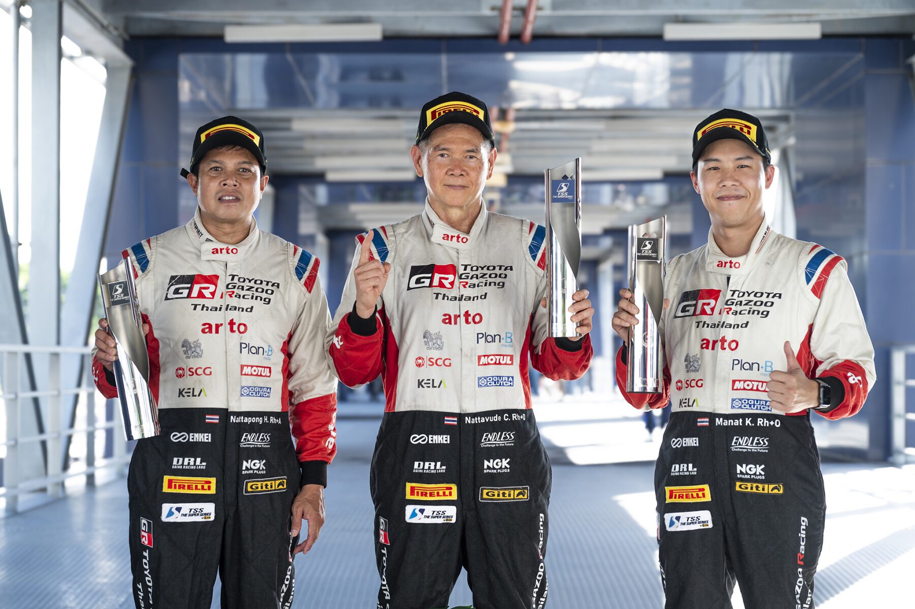 TOYOTA GAZOO Racing Thailand รุกฆาต แชมป์ 3 รุ่น ปิดซีซั่น Super Series