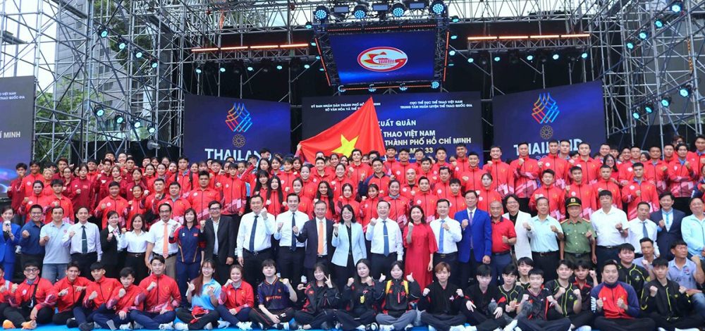 เวียดนาม จัดพิธีส่งนักกีฬาก่อนเดินทางมาไทย – ตั้งเป้า 100 ทอง ซีเกมส์