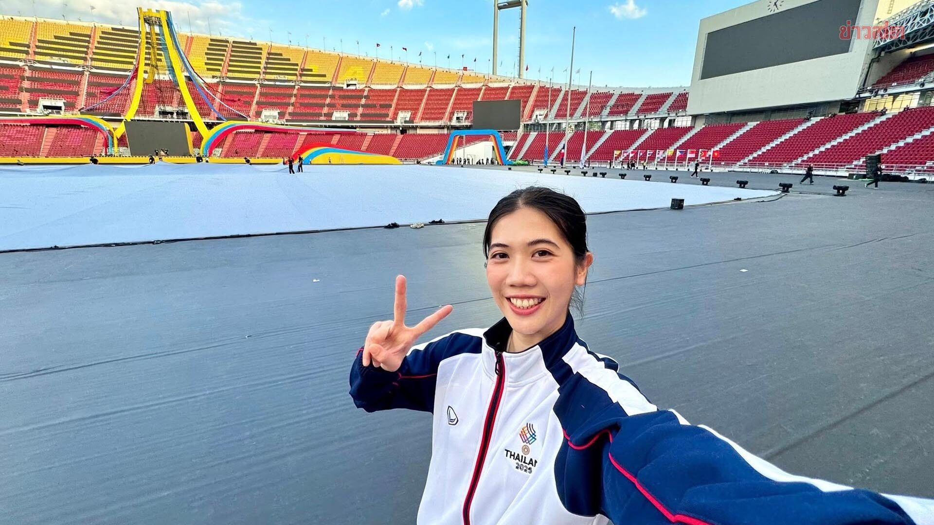 นิสรู้โลกรู้! น้องเทนนิส แบไต๋ความลับ เผยด้วยตัวเองมาทำหน้าที่สำคัญ ในพิธีเปิด ซีเกมส์