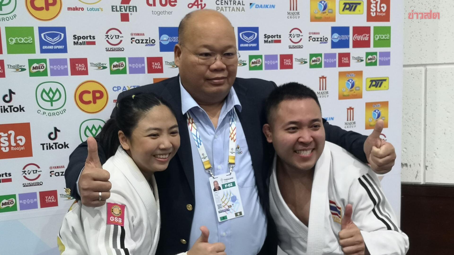 รัชราช ควงภรรยา กุลสตรี คว้าทอง ยูยิตสู ซีเกมส์ – เผยเคล็ดลับซ้อมไป ทะเลาะไป