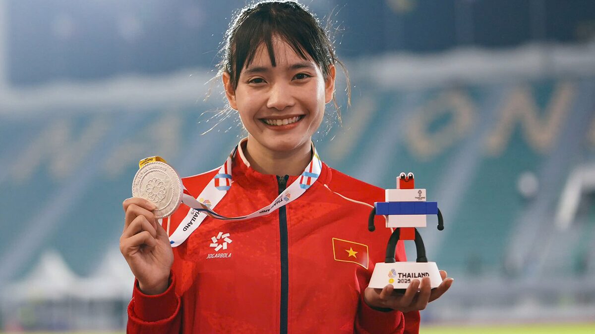 เปิดวาร์ป เหวียน คานห์ ลินห์ นักวิ่งสาวเวียดนาม แจกออร่าความสดใสใน ซีเกมส์