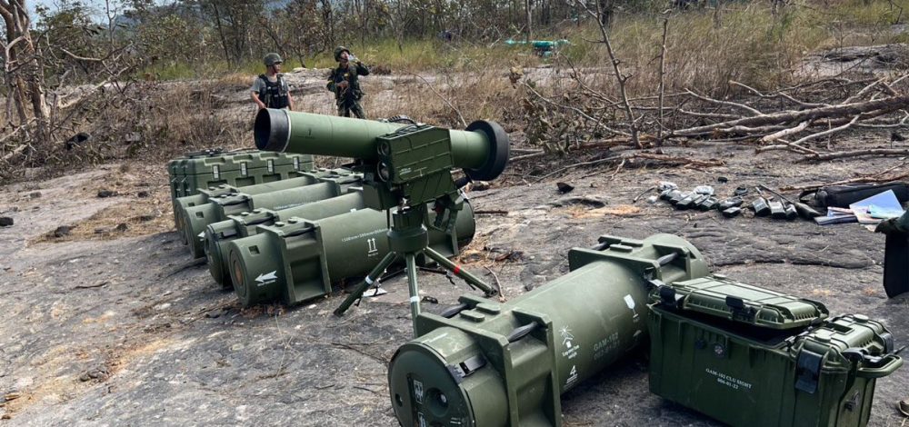 ทหารไทย ยึดขีปนาวุธต่อต้านรถถังนำวิถี GAM-102LR สัญชาติจีน เนิน 500