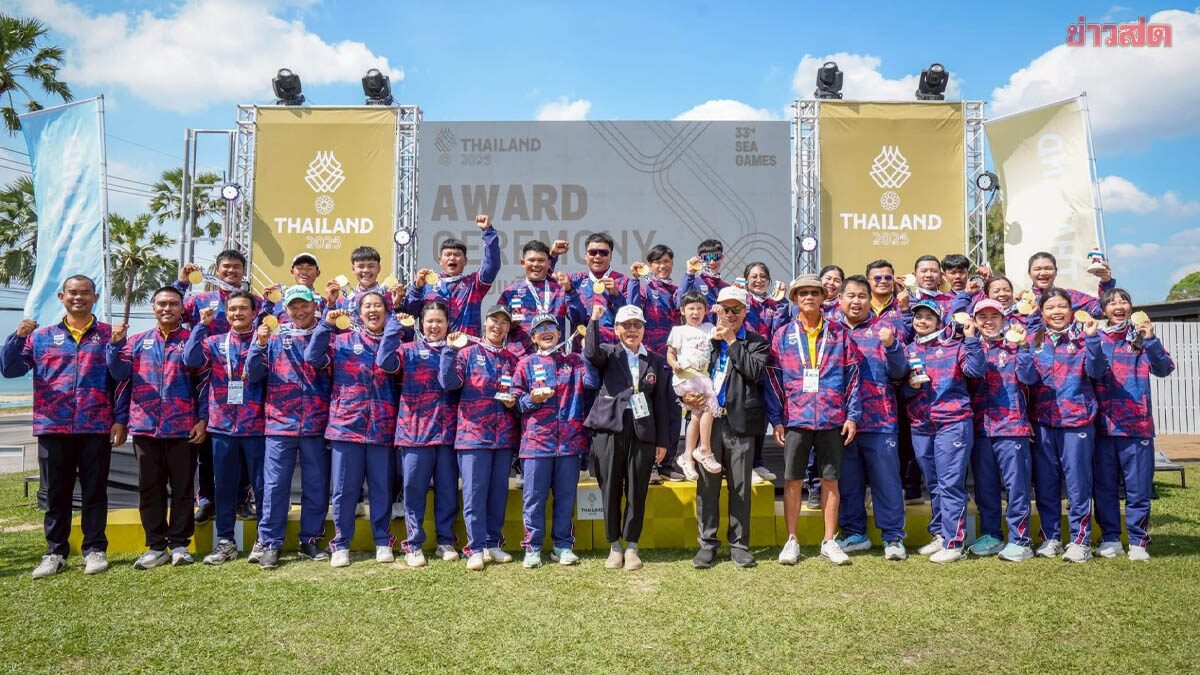 วู้ดบอลไทย จารึกประวัติศาสตร์ กวาด 6 เหรียญทอง ซีเกมส์ ครั้งที่ 33