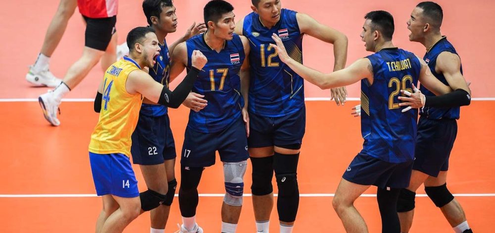 ลูกยางหนุ่มไทย อัด ทีมชาติลาว รอดวลเวียดนามชิงแชมป์กลุ่มเอ ศึกซีเกมส์