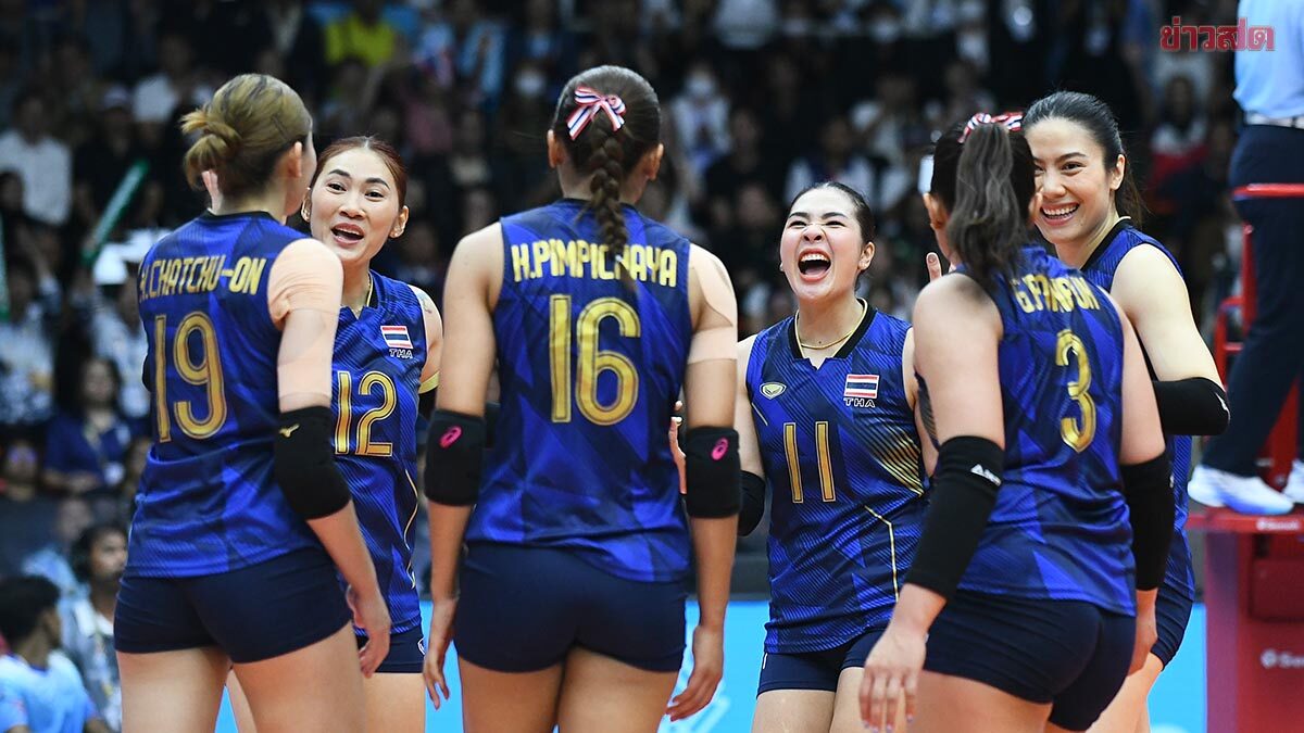 วอลเลย์บอลหญิงไทย เค้นพลังใจสุดยอดแซงดับ เวียดนาม ผงาดเหรียญทอง ซีเกมส์ สมัย 17