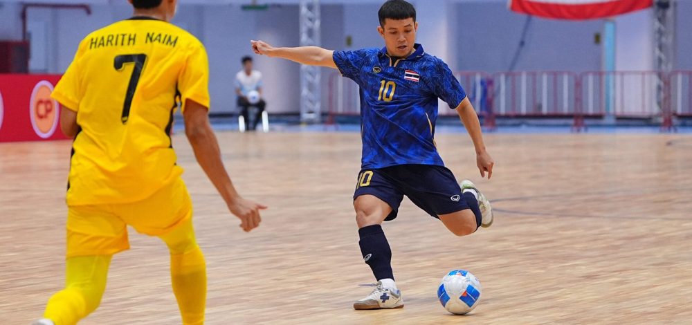 ฟุตซอลชายไทย ฟอร์มเยี่ยมถล่ม มาเลเซีย 7-1 ประเดิมศึกซีเกมส์ ครั้งที่ 33