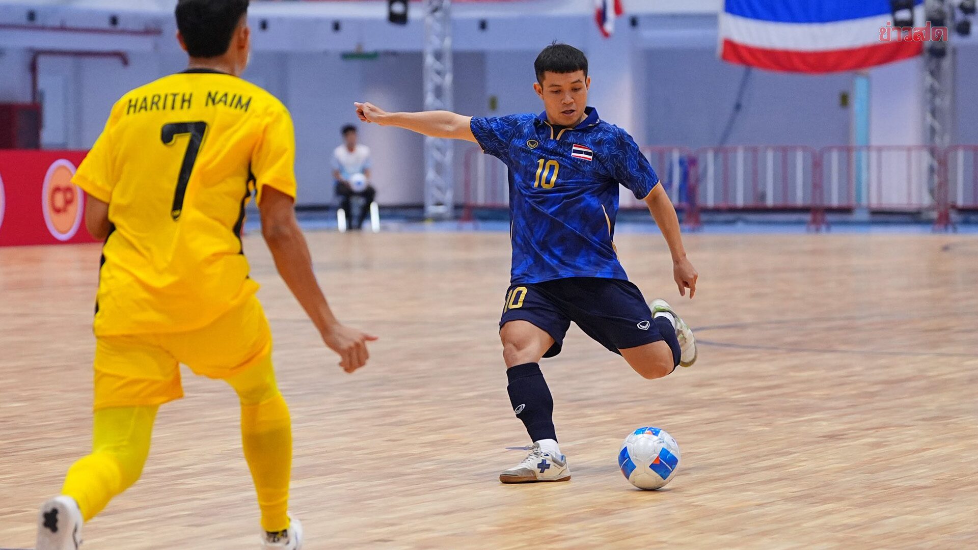 ฟุตซอลชายไทย ฟอร์มเยี่ยมถล่ม มาเลเซีย 7-1 ประเดิมศึกซีเกมส์ ครั้งที่ 33