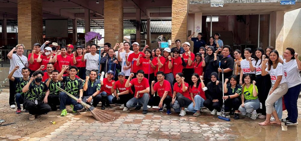 ซูเปอร์สปอร์ต ผนึกกำลังพันธมิตร รวมพลัง 'ไม่ทิ้งกัน' ร่วมฟื้นฟูหาดใหญ่หลังผ่านวิกฤตอุทกภัย