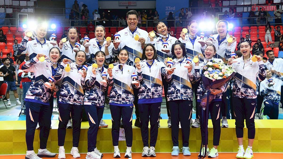นายก ส.วอลเลย์ไทย ยินดีลูกยางสาวป้องแชมป์สมัยที่ 15 วางเป้าลุยต่อเอเชี่ยนเกมส์
