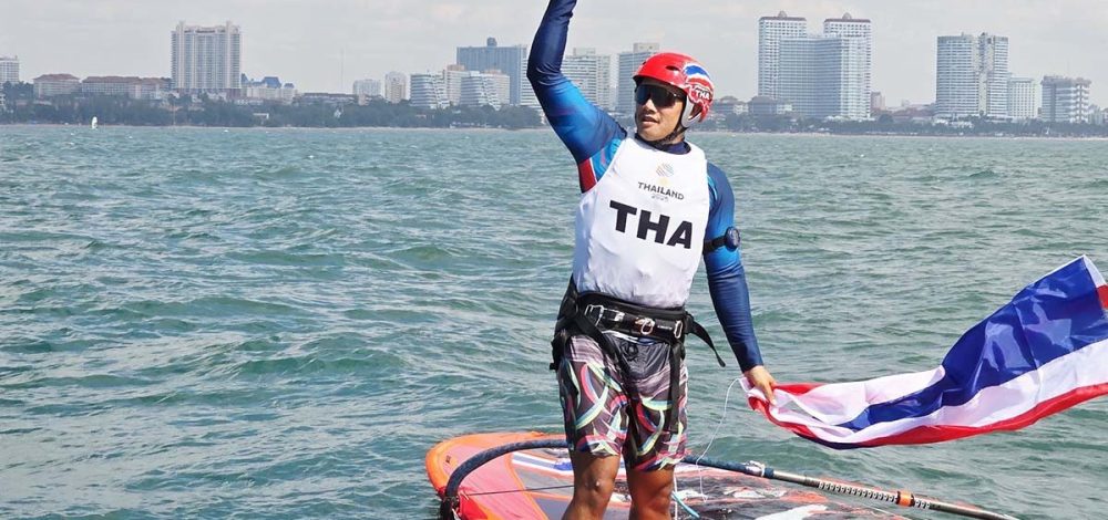 ทัพวินด์เซิร์ฟไทย กวาดรวม 3 เหรียญทอง บวก 1 เหรียญเงิน ปิดจ็อบศึกซีเกมส์