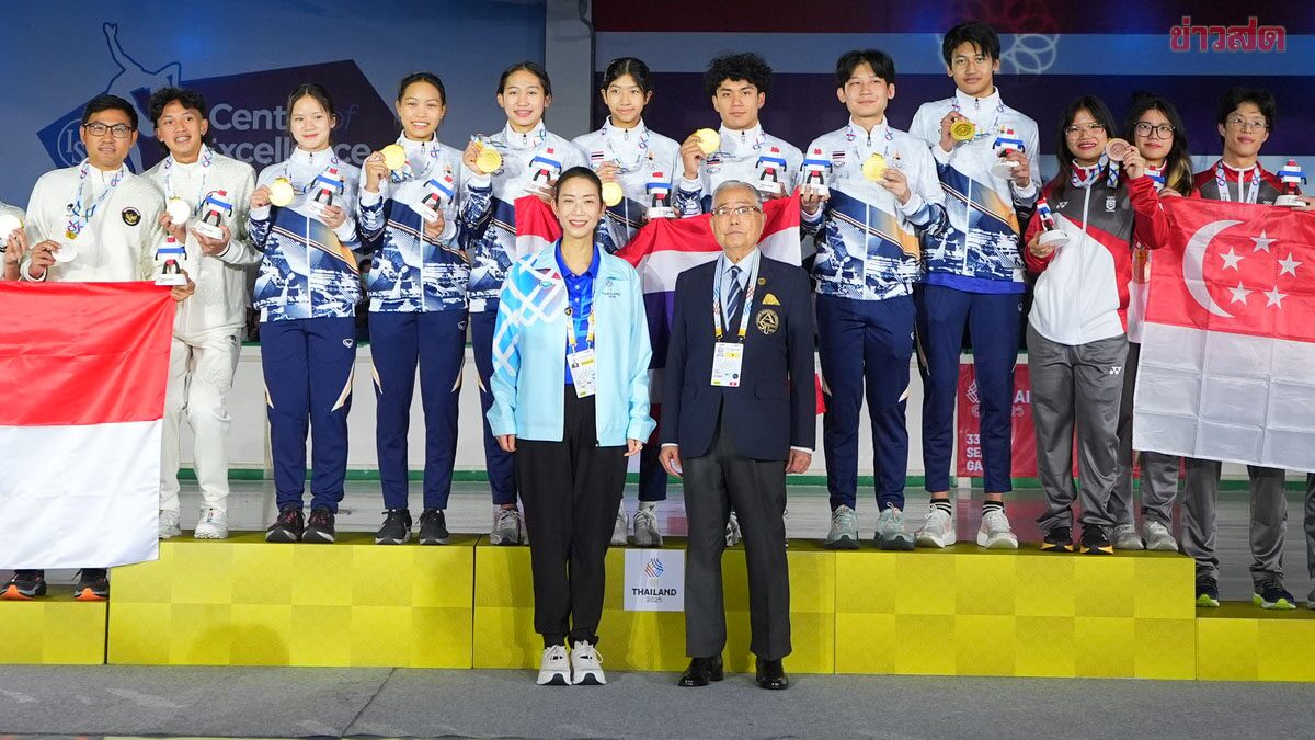 ดร.เก๋ ปลื้มทัพสปีดสเก็ตไทยซิวทองผลัดผสม – มีนา หวังกวาดทุกแชมป์ประเภทเดี่ยว
