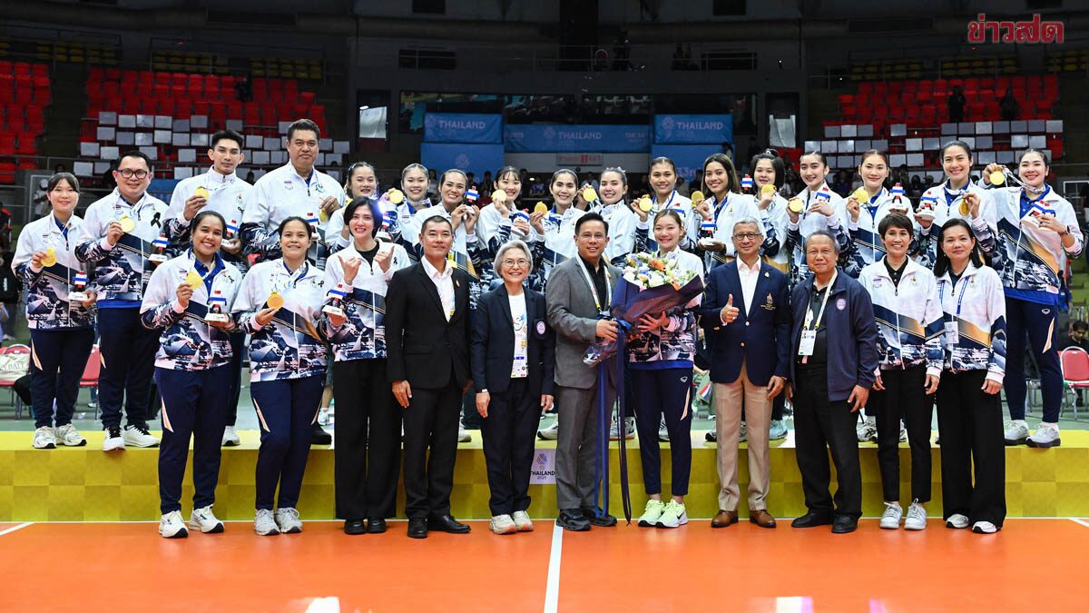 ไทยเบฟ ร่วมฉลอง วอลเลย์บอลสาวไทยคว้าชัยสมัยที่ 17 ซีเกมส์ 2025