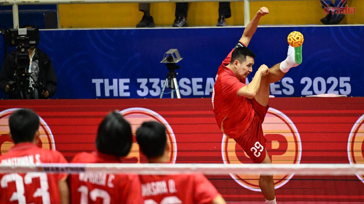 ตะกร้อ 4 คนทีมชาย เอาอีกแล้ว ไทย พ่าย เวียดนาม ชวดเข้ารอบชิง ซีเกมส์