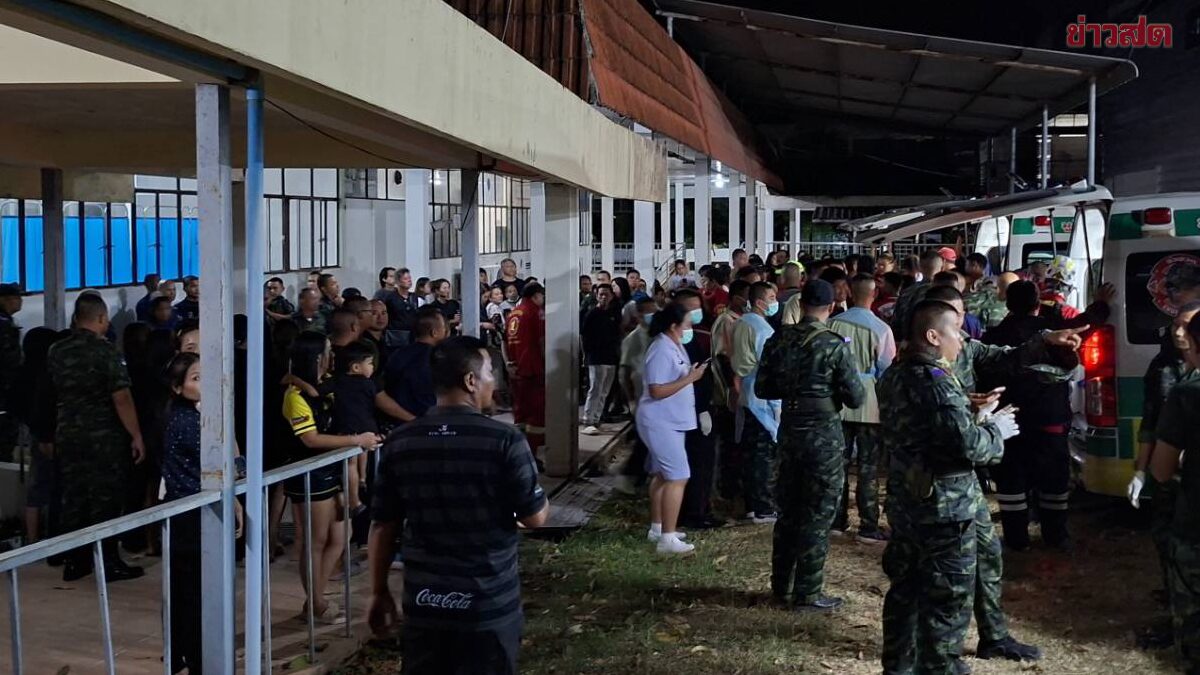 รับ 3 ทหารกล้า บูรพาพยัคฆ์ พลีชีพสมรภูมิบ้านหนองจานกลับมาที่ รพ.ค่ายจักรพงษ์