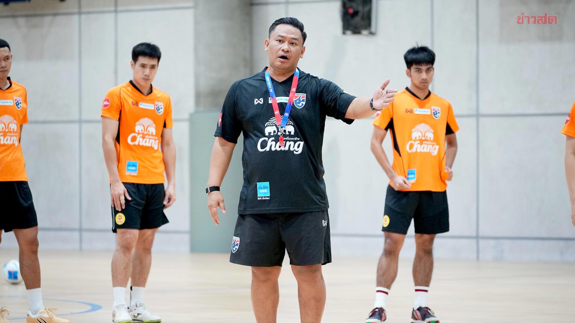 ฟุตซอลไทย ซ้อมเข้มก่อนตัดเหลือ 14 แข้ง ลุยศึกชิงแชมป์เอเชีย ที่อินโดนีเซีย