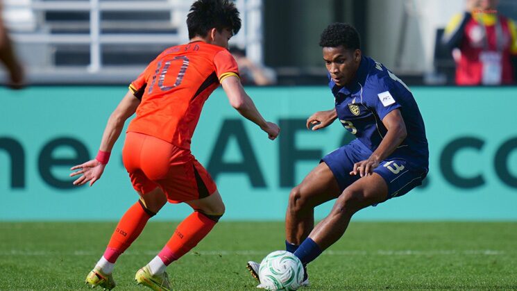ทีมชาติไทย รุ่นไม่เกิน 23 ปีทำได้เพียงเสมอจีนส่งท้าย ตกรอบแรกชิงแชมป์เอเชีย