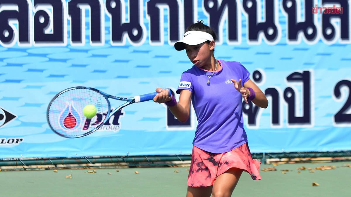 'โชติรินทร์-พัชรพล' หัวแถวทะลุตัดเชือก เทนนิสคัดเยาวชนทีมชาติไทย