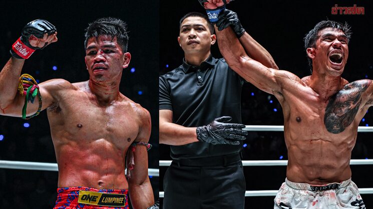 นักรบ พ่ายคะแนน พันธ์ฤทธิ์ แบบไม่เป็นเอกฉันท์ กติกามวยไทย ศึกวันลุมพินี 143