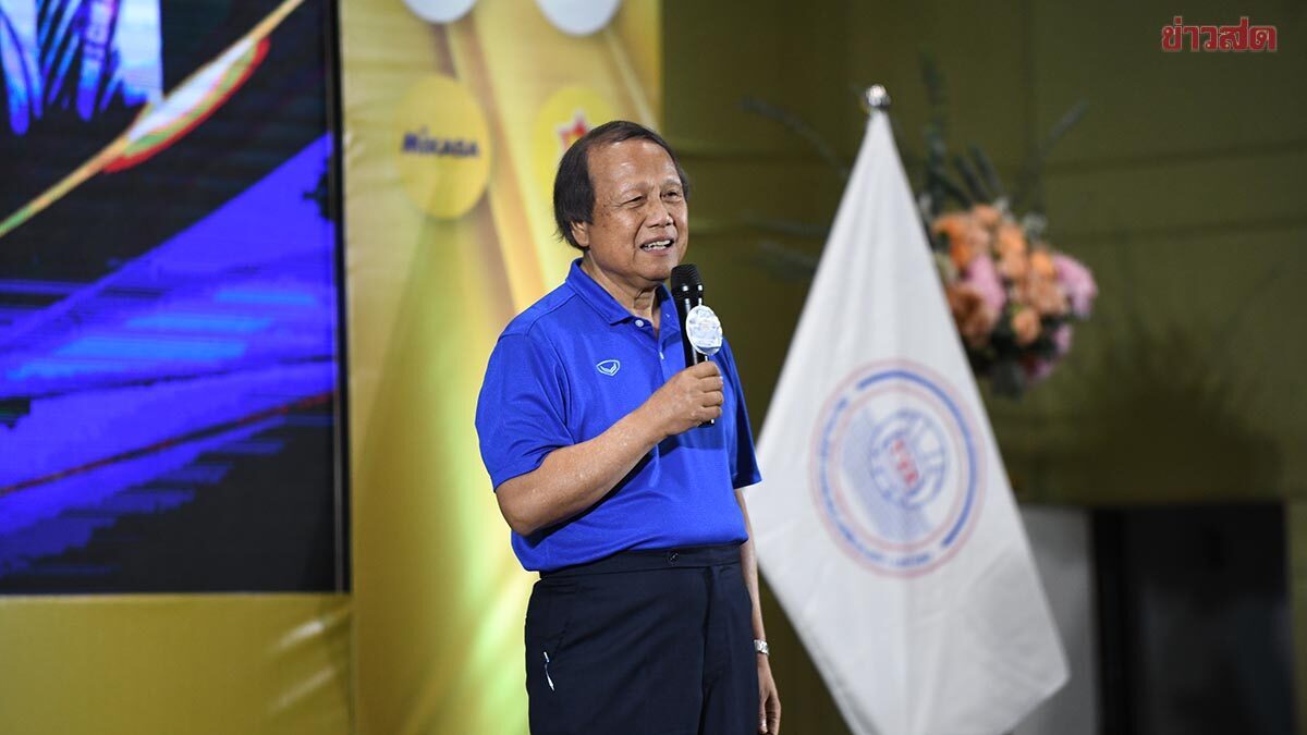 สมพร เผยงบจัดศึกลูกยางเนชั่นส์ ลีก ยังติดขัด เหตุยังต้องรอรัฐบาลชุดใหม่