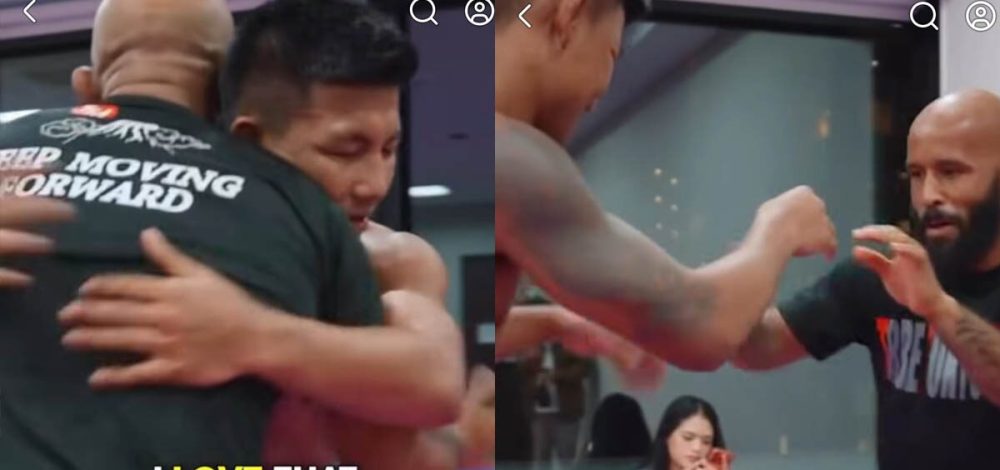 รถถัง แวะทักทายเพื่อนเก่า ดิมิเทรียส จอห์นสัน ลองเชิงกติกา MMA (คลิป)
