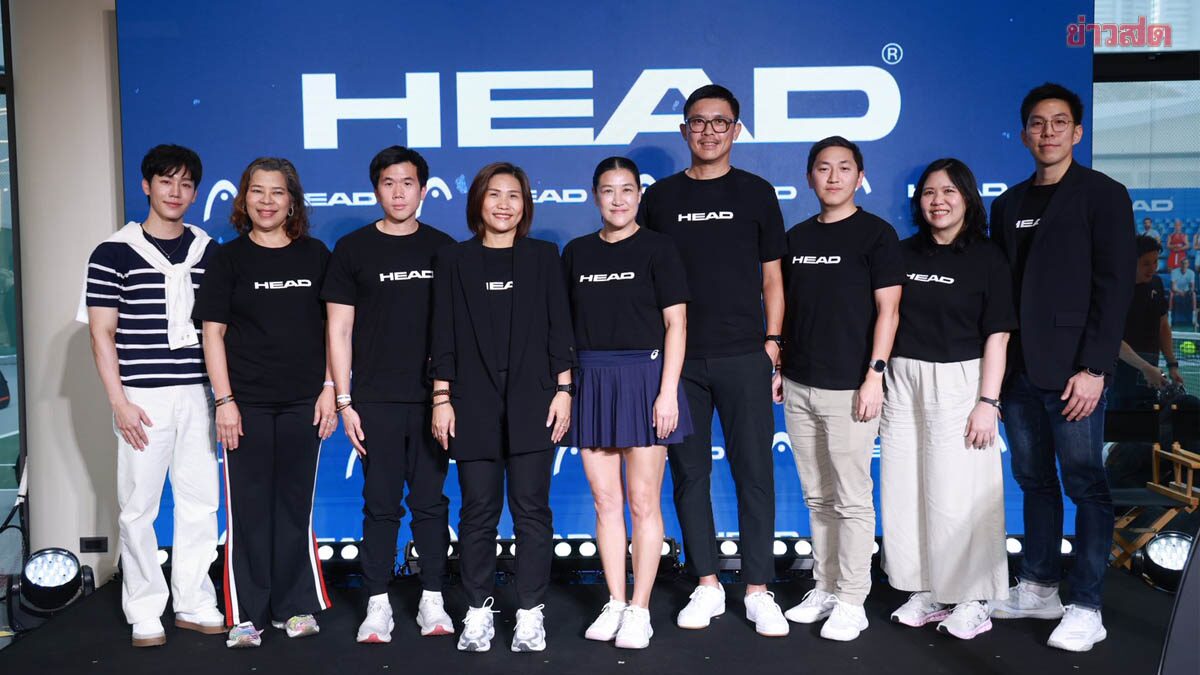 แทมมี่ นั่งแบรนด์แอมบาสเดอร์ 'HEAD' พร้อมปิดตัวไม้เทนนิส BOOM 2026 รุ่นใหม่ล่าสุด