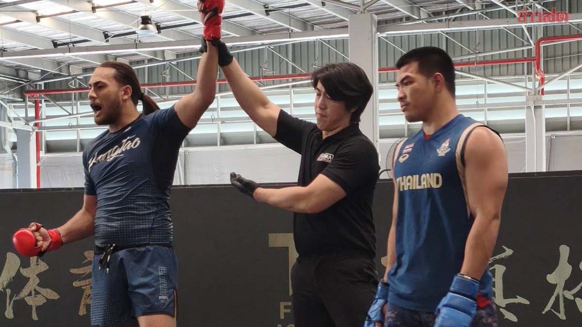 คัดตัวMMAทีมชาติ ได้เพชรเม็ดงาม เคนเนธ ลูกครึ่งไทย-เยอรมัน โชว์แจ๋ว