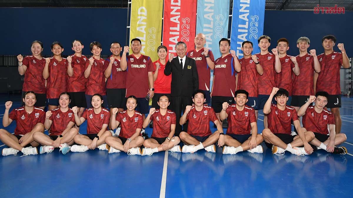 ทีมขนไก่ชายไทยหนักร่วมสาย อินโด-ฝรั่งเศส-ทีมหญิงดวลเกาหลีใต้-สเปน ศึกแบดทีมชิงแชมป์โลก