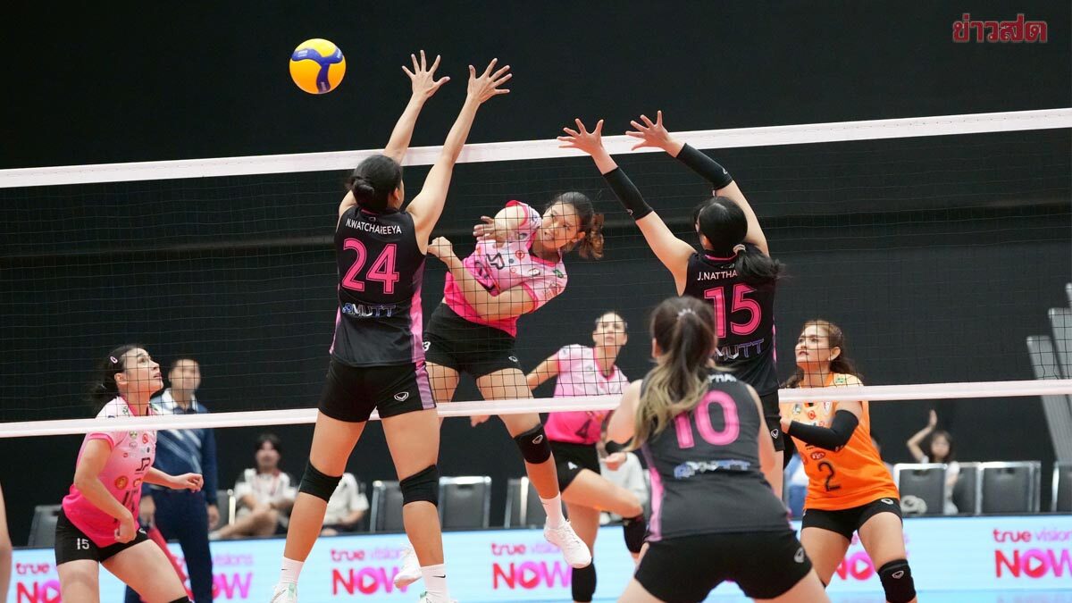 หนุ่ม-สาว นครราชสีมา ประเดิมคว้าชัย รอบไฟนอลโฟร์ วอลเลย์บอล ไทยแลนด์ ลีก