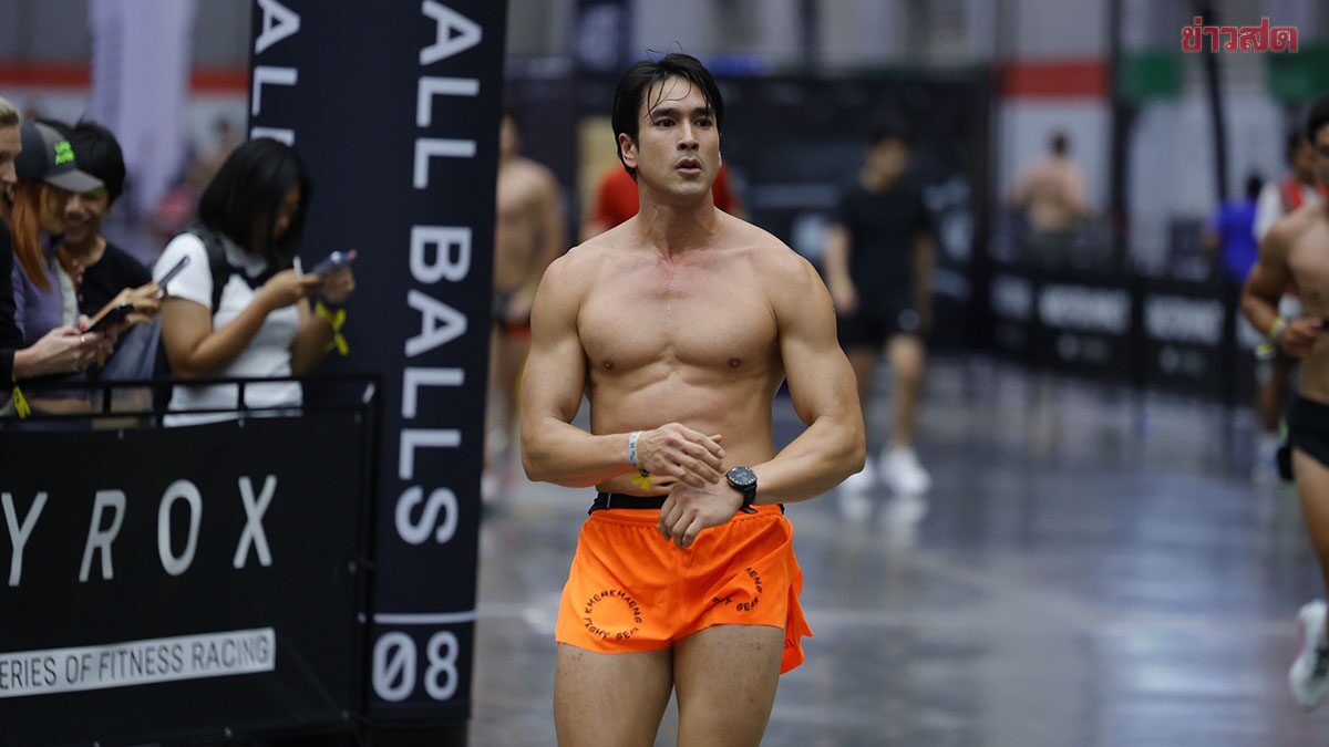 ณเดชน์ คูกิมิยะ นักแสดงชื่อดัง โชว์ความแกร่งร่วมศึก Hyrox Thailand ใช้เวลา 1 ชม. 23 น.