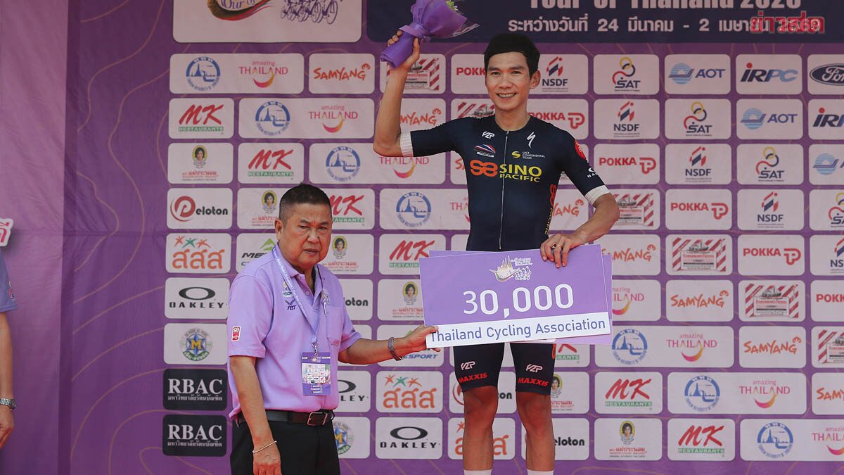 เสธ.หมึก ปลื้ม นักปั่นไทย กวาดรางวัลเพียบ 'ทัวร์ ออฟ ไทยแลนด์'