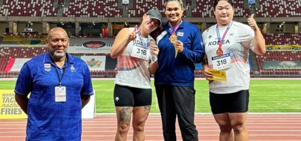 สุเบญรัตน์ ไม่พลาด กรีฑาไทย ประเดิม 1 ทอง 1 เงิน ศึก Singapore Open 2026