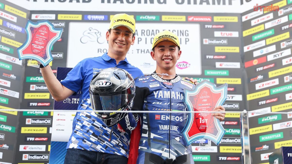 ไอเดีย ระเบิดฟอร์ม ! นำม้วนเดียวคว้าชัยโฮมเรซ – 'ตี' เบิ้ลโพเดียม ARRC บุรีรัมย์