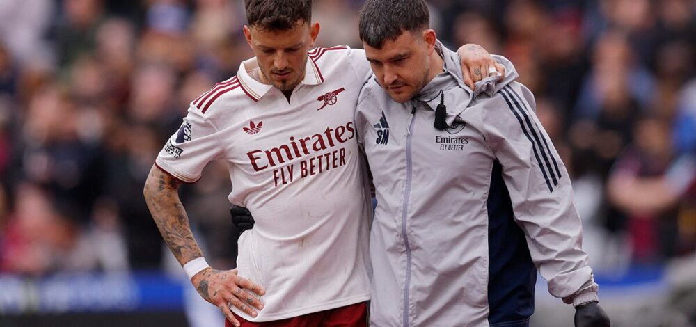 อาร์เซนอล ยืนยัน เบน ไวต์ ชวดเล่นเกมที่เหลือ – ส่อวืดช่วยอังกฤษลุยบอลโลก