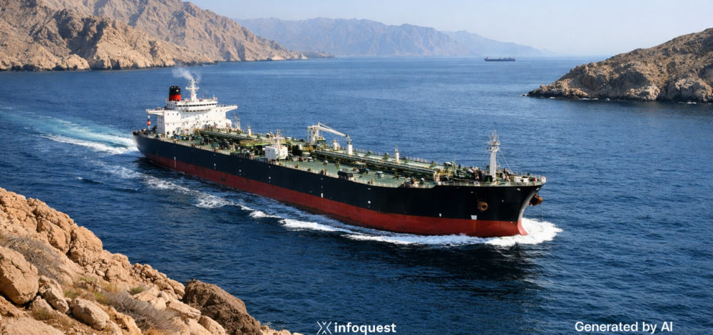 เรือบรรทุกน้ำมัน-LNG ตะวันออกกลางเริ่มแล่นพ้นช่องแคบฮอร์มุซ มุ่งหน้าจีน-ปากีสถาน