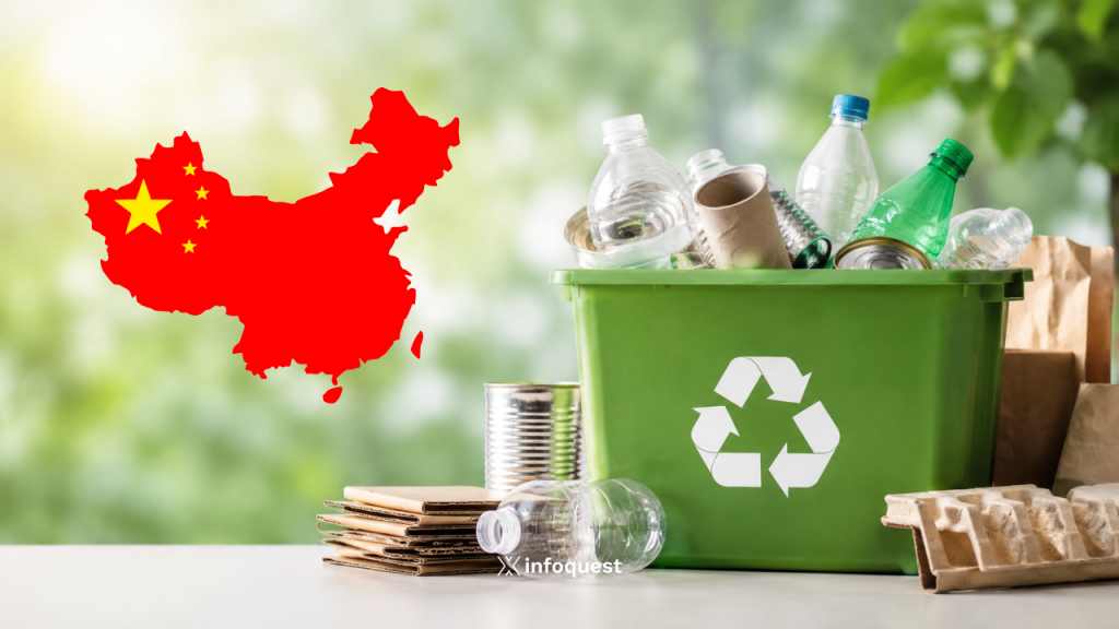 จีนตั้งเป้าดันอัตรารีไซเคิลขยะในเมืองพุ่งเกิน 76% ภายในปี 2573