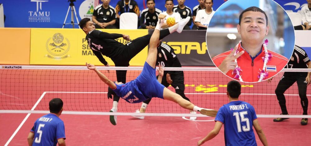 ท็อป อดีตจอมเสิร์ฟไทย จี้สหพันธ์ตะกร้อใช้เทคโนโลยีแทนตาเปล่า ชี้ตัดสินมั่วชาตินี้ก็ไม่ได้เข้าโอลิมปิก
