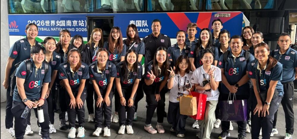 วอลเลย์บอลหญิงไทย ลัดฟ้ากลับไทย เตรียมลุย VNL 2026 สัปดาห์2